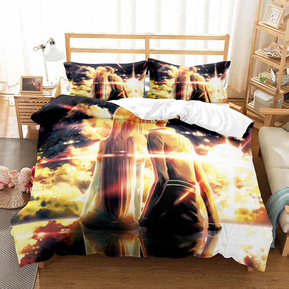 

Комплект постельного белья для детей Ryuk Death Note King Queen Double Full Twin Single Size 140x210cm