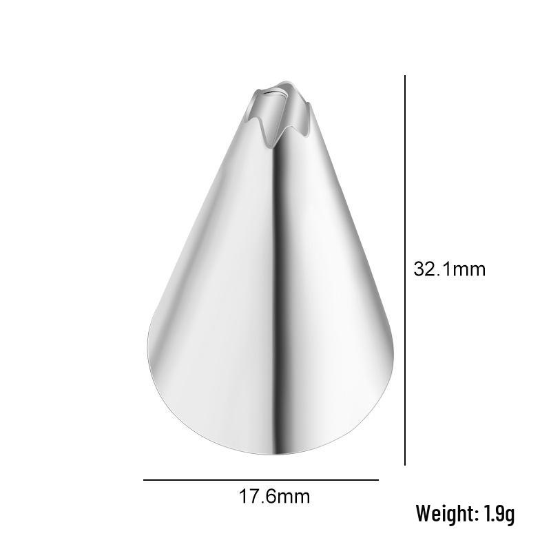 Stainless Steel Piping Tips Set - 48 Styles for Cake Decorating