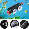 Betta Fish Rest Tunnel with Suction Cup Hollow Sleeping Tube Aquarium Small Fish Shrimp Hiding Tunnel Toy Fish Tank Decorations