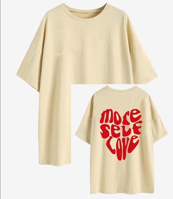 Весна и лето принтованный круглый вырез короткий рукав свободная футболка топ женский 3XL — фото 10