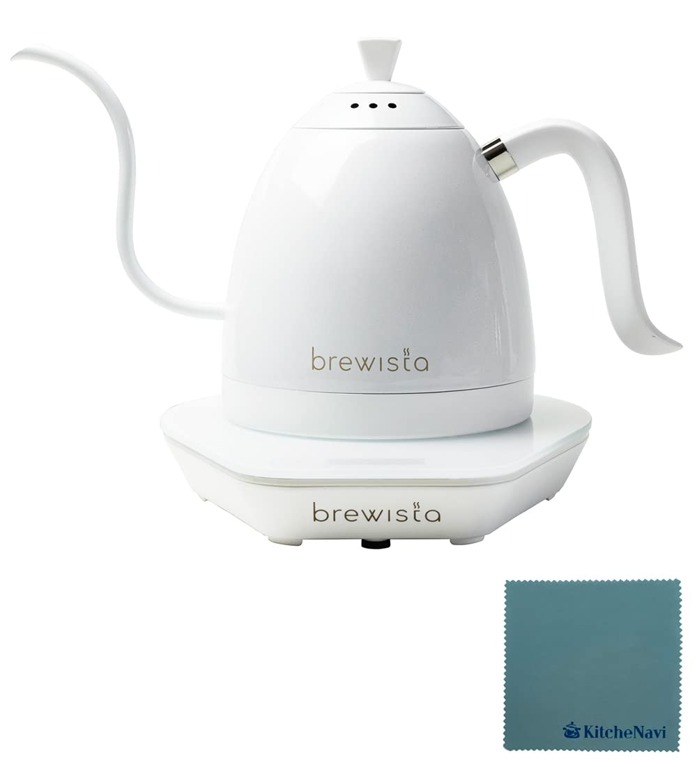 

Brewista loved by baristas around the Electric kettle with temperature control coffee drip kettle with cloth White [Kettle world] function, kettle,