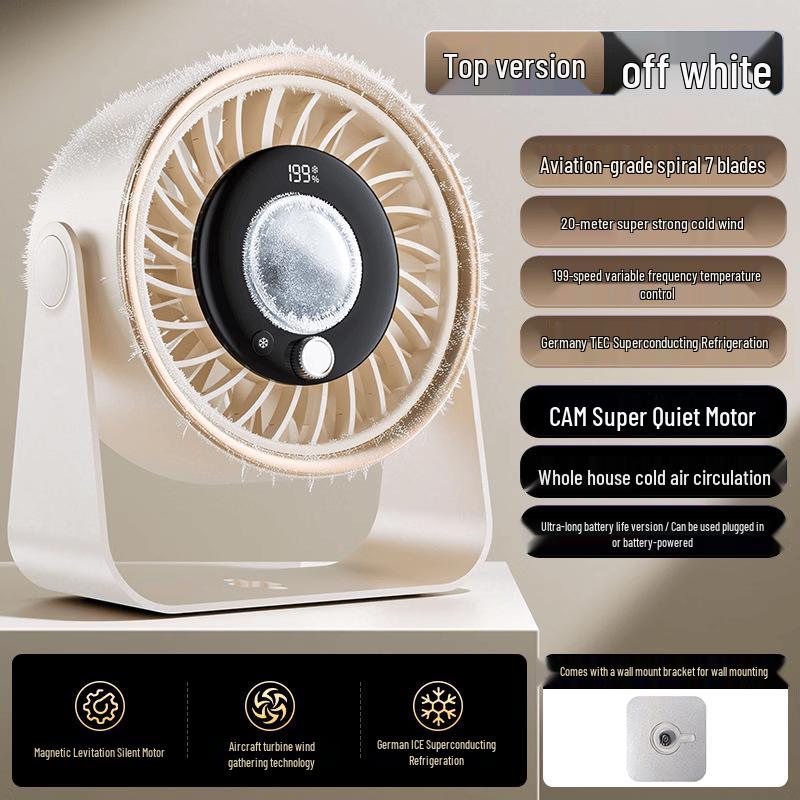 Yabuka 2026 Silent Cooling Desktop Fan