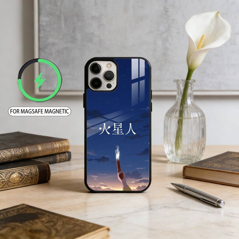 

Y-Yorushikas-AS B-Band Magnetic For Magsafe Wireless Charging Phone Case For iPhone17,16,15,14,13,12,11 Plus,Pro Max iPhone14PRO