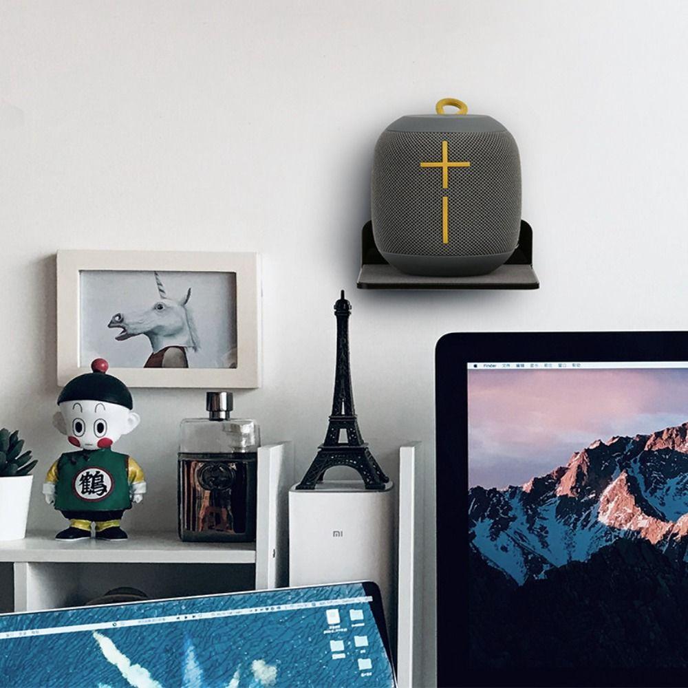 Acrylic Speaker Mount Anti Slip Speaker Bracket Speaker Shelf Large Surround Sound Speakers