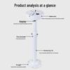 Type I 120 Aluminum Alloy Retractable Hemisphere Extended Outdoor Bracket for Hikvision AP Monitoring Camera