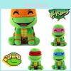 Cute Ninja Turtle Plush Toy Soft Stuffed Animal For Kids Cartoon Style Turtle Figure