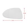 For 06-19 Opel Corsa D E reversing lenses, rearview lenses, reflective mirror glass heating