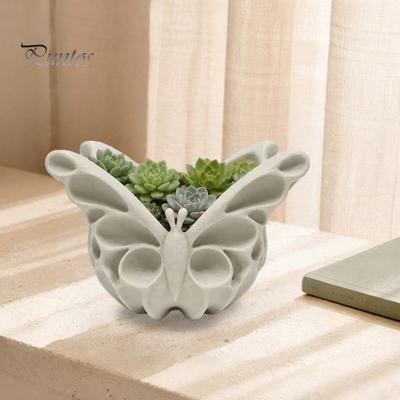 Contenitore per Piante Succulente Scatola Portaoggetti a Forma di Farfalla Stampata in 3D, Fioriera Decorativa, Organizzatore da Scrivania in PLA per Fiori, Gioielli, Caramelle, Casa