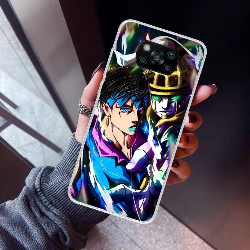 JoJo Adventure Rohan Kishibe Phone Case For Xiaomi Poco X7 X6 X5 Pro F7 Ultra Redmi 15C 15 13 13C 12 12C 10 10A 10C 9 9A 9C 9T S