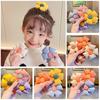 Candy Color Large Flower Children'S Hair Accessories Large Headband Girls High Ponytail Hair Tiara