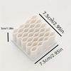 2pcs 32-Cell Grid Ointment Organizer, Divided Tube Medicine for Home Desktop Soft Cream Holder Glue Makeup Brush Sample Organizer