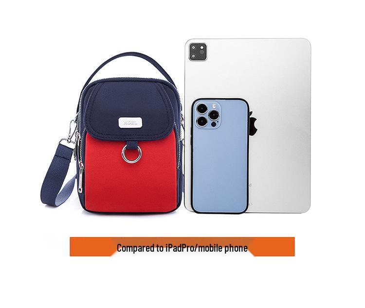 Korean Style Women's Lightweight Crossbody Cell Phone Bag - Fashionable and Versatile Casual Shoulder Bag