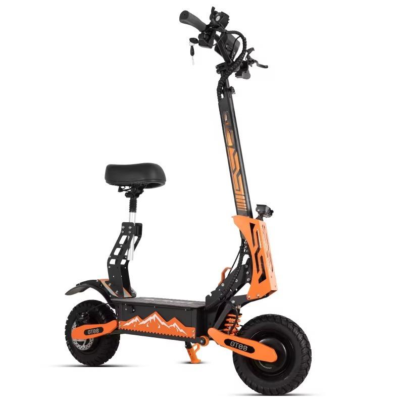 ARWIBON GT08 Electric Scooter For Adult 5600W Motor 60V 27AH E-Scooter 11 Inch Vacuum Off-Road Tires Off-Road Escooter