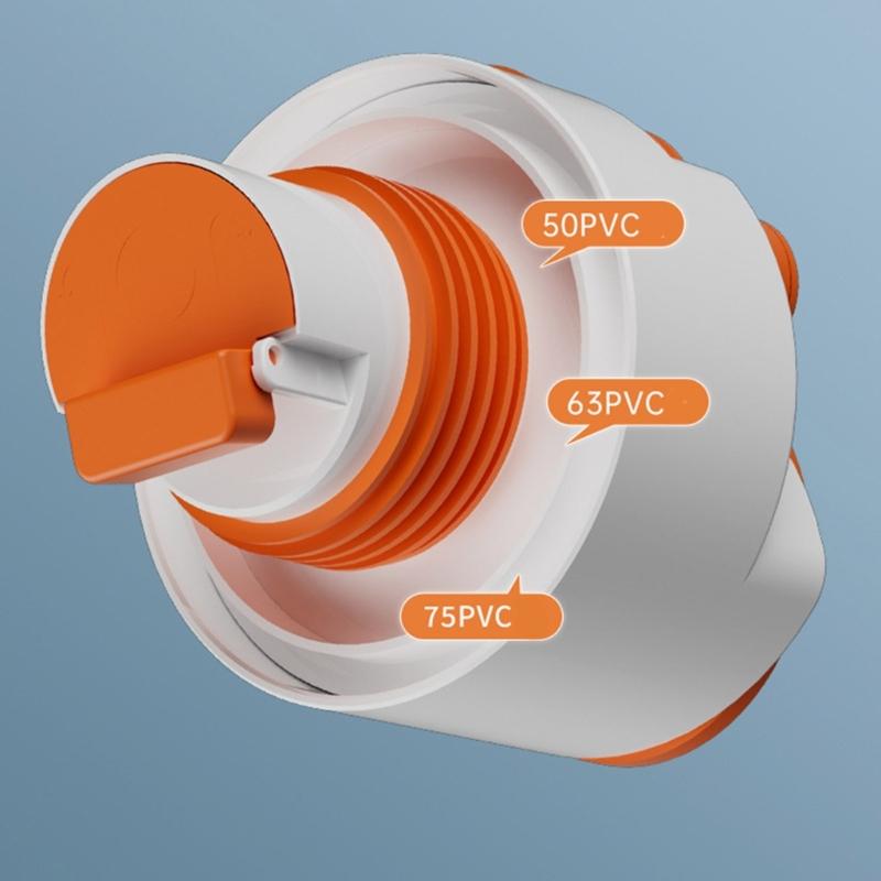 Washing Machine Floor Drain Pipe Tees Pipe Drainpipe Connector Floor Drain Adapter Sewer Elbow Pipe Tees Joint Connector