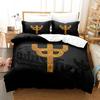 Impression 3D Judas Priest Ensemble de Literie Housse de Couette Ensemble de Lit Housse de Couette Taie d'Oreiller Couette King Queen Size Garçons Adulte Ensemble de Literie