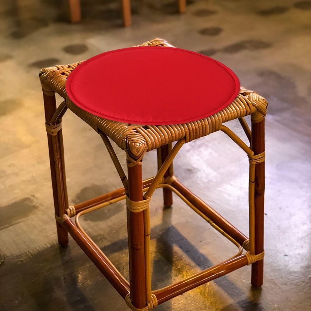 Sponge Chair Cushion Circular Stool Cushion Soft Round Chair Pad  Home