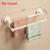 Modern Stainless Steel Double Towel Bar With Load Capacity For Bathroom Storage
