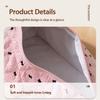 Large Capacity Hair Dryer Storage Bag With Handle Zipper Curler Storage Bag Multi-Functional Lightweight