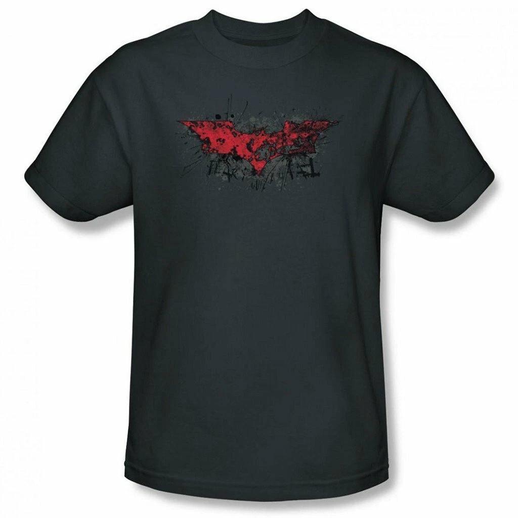 

Batman Fear Logo T-Shirt Dark Knight Rises Super Hero Symbol Gotham Officially L