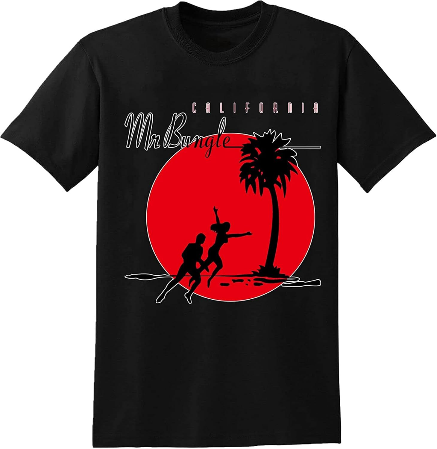 Mr Bungle California Mike Patton Fantomas Tomahawk T-Shirt Men s Unisex Tee Shirt Black Black XXL чёрный