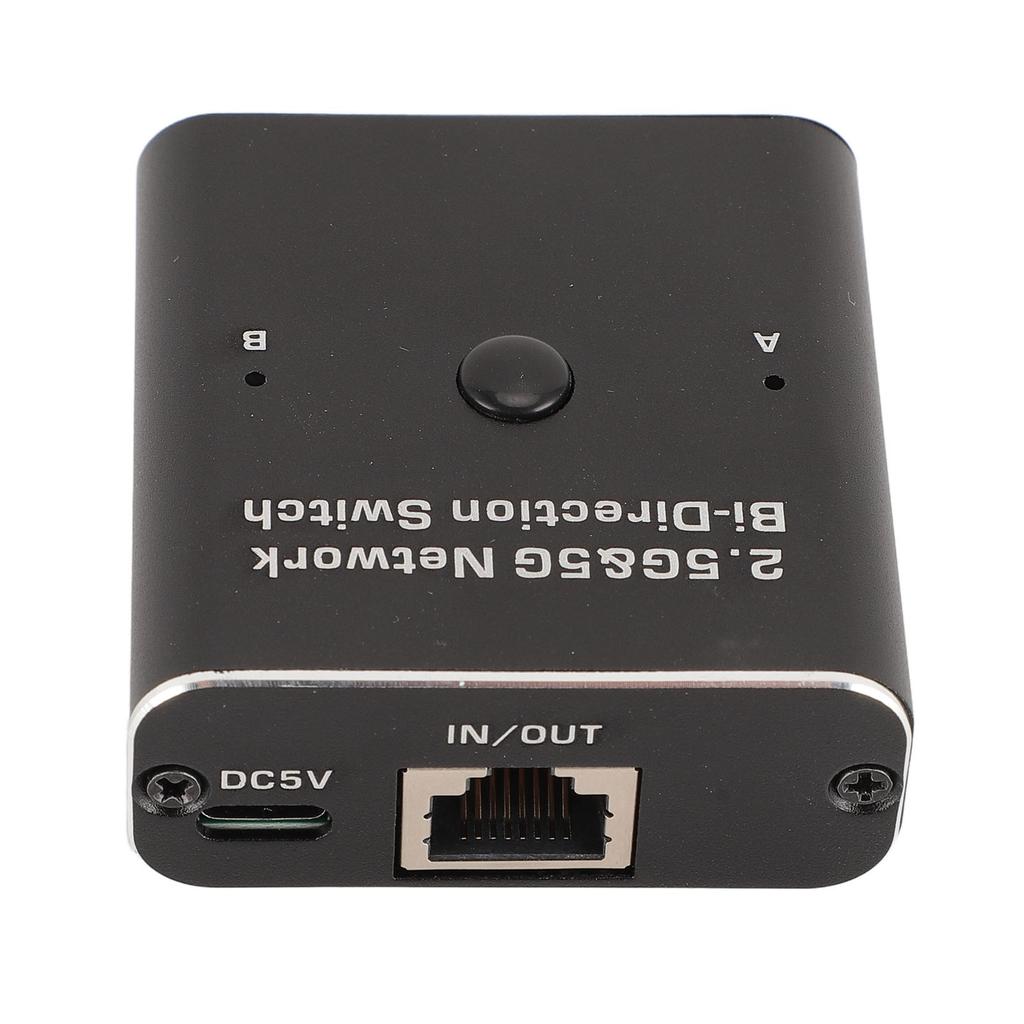 2.5G 5G Síťový Obousměrný Přepínač 2 v 1 Výstup Nebo 1 v 2 Výstupy Dvousměrný 2portový RJ45 Interní Externí