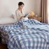 Class A Three-layer Gauze Throw Blanket Winter Naptime Cotton Towel Quilt Sun Cover Quilt Soft Adult Sofa Blanket For Home Office Use