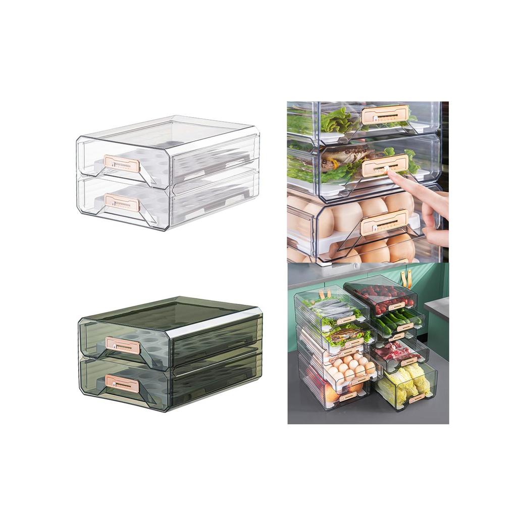 Storage Organizer for Refrigerator - Space Efficient Design