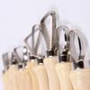 10-Piece DIY Pottery and Clay Tool Set with Big Head Knife for Sculpture and Trimming