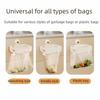 Hanging Suction Cup Trash Bag Holder Foldable Rubbish Storage Holder  Cabinet