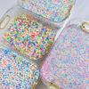 Stelline Cadenti Colorate in Gommapiuma per Macaron - Palline Decorative Rotonde Piccole