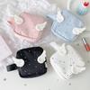 Mini Size Makeup Bag For Women Star Pattern Wings Patchwork Travel Cosmetic Organizer Multi-Purpose Space Saving Lipstick Pouch
