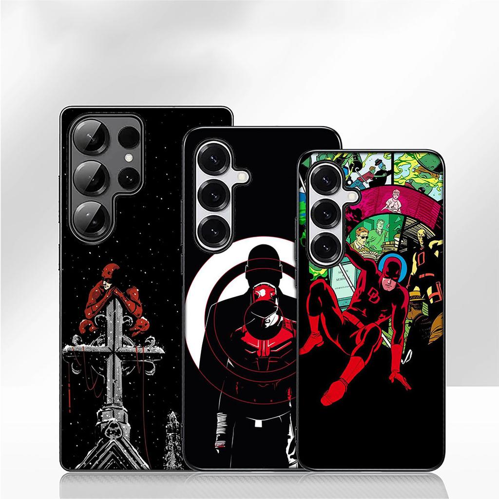 Daredevil Marvel Wallpaper Cover Phone Case for Samsung Galaxy S25 S23 S22 S24 FE Ultra Plus A56 A05 A06 A15 A16 A57 S7 Edge