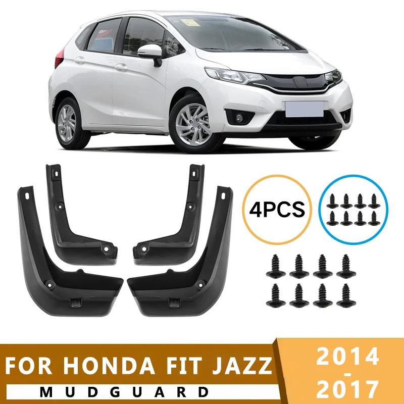 

Mud Flaps Fit for HONDA FIT JAZZ 2014-2017 2015 2016 Mudguards Tire Fenders Splash Proof Accessories Wheel Guards 4ps JAZZ 2014-2017