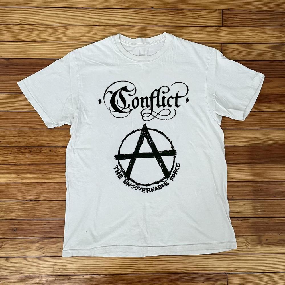 

Conflict - Ungovernable Force White All Size Gift Fan t-Shirt Unisex T-Shirt S