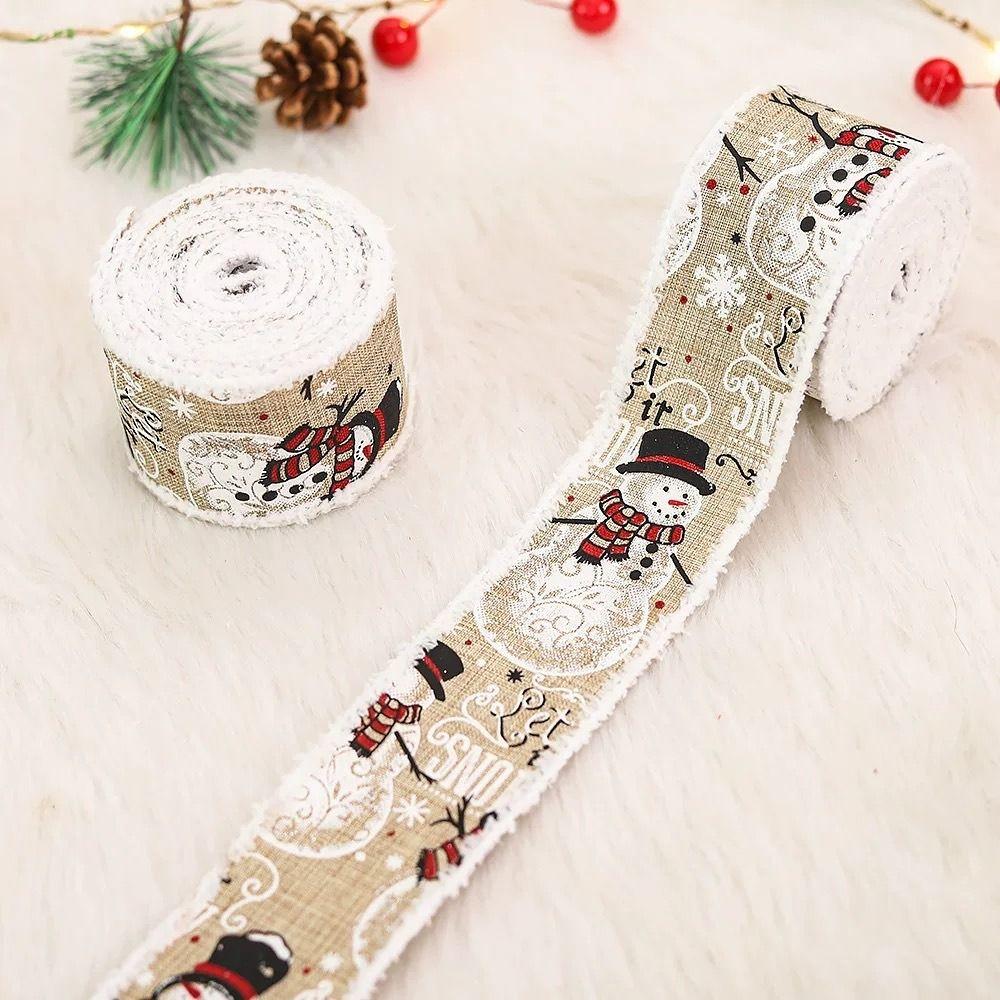 

Тканевая Рождественская Окантовочная Лента 5 м Материал Тесьмы для Вечеринки DIY Тесьмаaaa Украшение Мебели