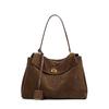 Hot-selling leather women's bags, crossbody shoulder bags, underarm portable high-end large-capacity women's tote bags