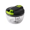 Multi-function Hand Pull String Garlic Chopper Portable Manual Food Mincer Wear-proof Anti-slip Base Vegetable Cutter Onion