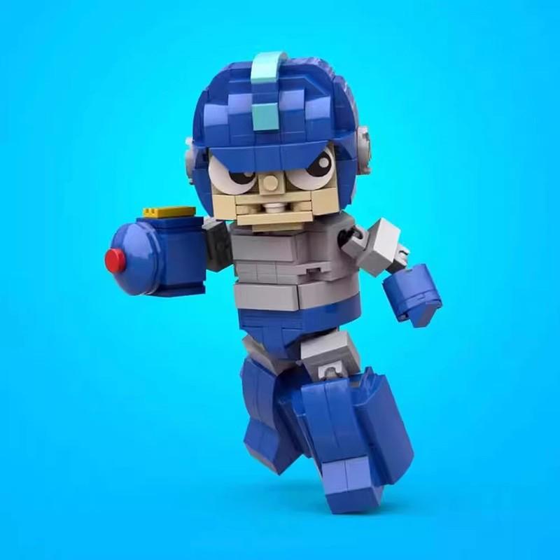 Building Block Compatible, Rockmanx Creative Figurine Domestic Building Block Assembly Toy