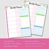 A5 Notebook Planner Weekly Meal Planner Pad Schedules To Do Planner List Pad  Office
