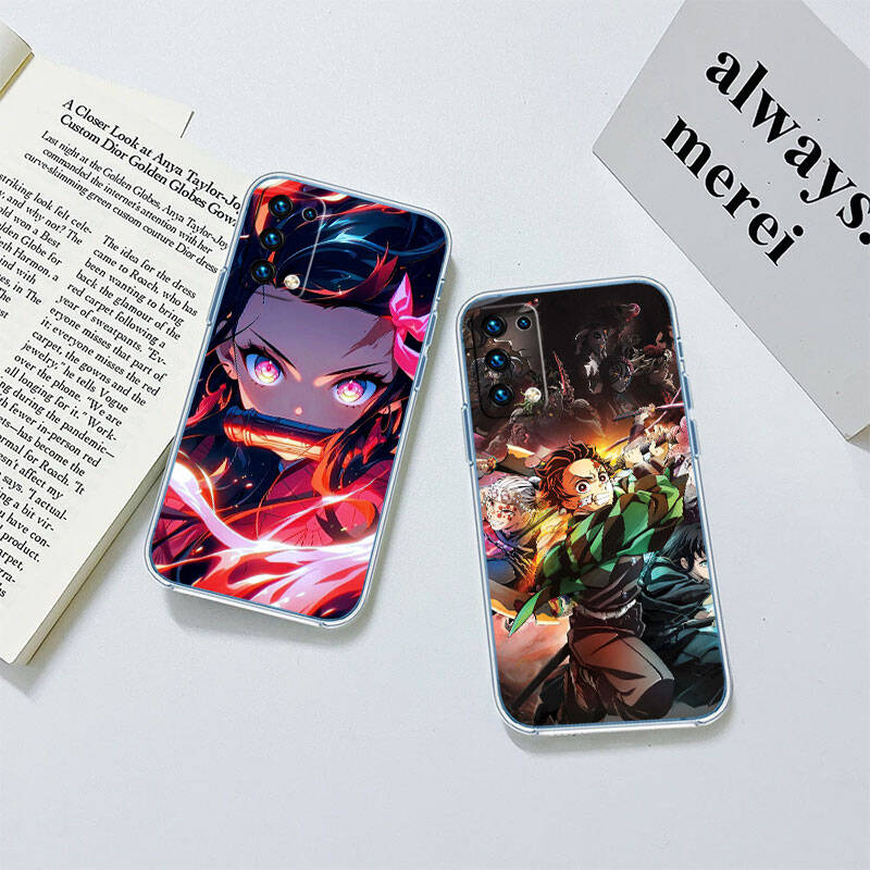 MH10 Anime Demon Slayer Pouzdro na telefon pro Motorola G34 G32 G31 G14 G15 G84 G62 E32 G24 G72 G71 G73 G85 G200 G60 G52 G51 G50 G42 G41 G32 G30