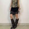 New Women Boots Autumn Winter Knee High Boots Fashion Maillard Trouser Leg Boots Black Shoes High Quality
