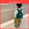 Backpack Canvas Unisex For Preschool Outings Schoolbag Fashion Gift Lightweight