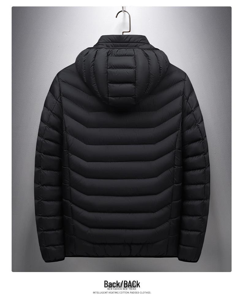 Unisex USB Charging Smart Heated Jacket - Dual Control, Continuous Warmth for Autumn/Winter