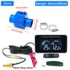 12V/24V Car Digital Water Temperature Gauge Water Temp VOLT Volmeter Joint Sensor Adapter 26-40MM(Optional) For Auto Trucks