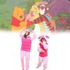 Piglet The Winnie Pooh Characters Unisex Fancy Dress Costume Pyjamasaa Hoodies