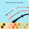 5Pairs Silicone Flower Anti Slip Ear Hook Eyeglass Eyewear Accessories Eye Glasses Grip Fixed Rings Spectacle Temple Tip Holder