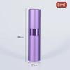 8ml Metal Aluminum Refillable Perfume Bottle Cosmetic Spray Mini Portable Empty Refill Jar Travel Liner Glass Tool