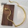Adjustable Friendship Bracelet Knot Chain Half Snake Dainty Love Safe