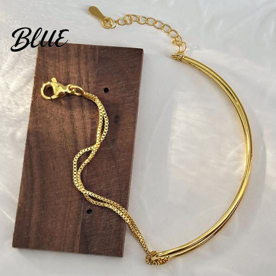 Adjustable Friendship Bracelet Knot Chain Half Snake Dainty Love Safe