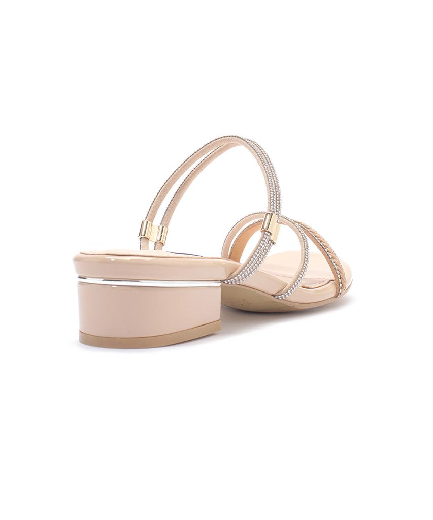 Saera Crystal Twist Multi-Strap Mule K56M026 (A Type)